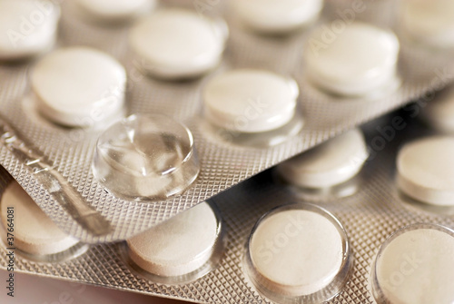 Photo: Pills in blister Pills in blister