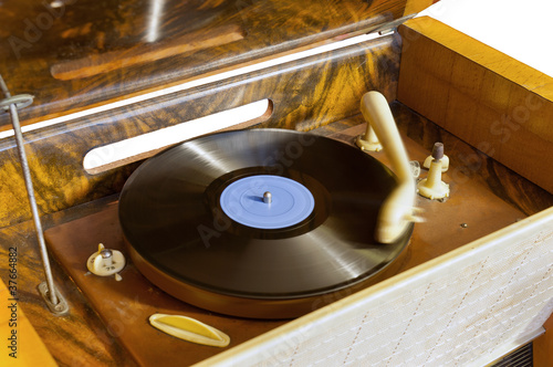 Foto: Vintage gramophone Vintage gramophone