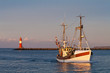 Fischkutter in Warnemünde.