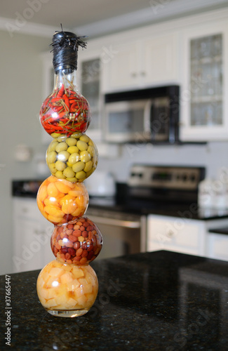 Photo: Decorative Pickled Fruits and Vegetables Decorative Pickled Fruits and Vegetables