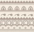 Indian henna seamless