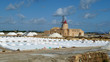 Salines et moulin à vent, Trapani (Sicile - Italie)