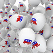 Illustration: Republican balloons Republican balloons