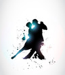 Couple dancing Tango Couple dancing Tango