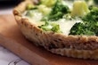 tarte brocolis mozzarella