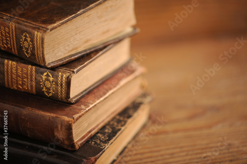 Photo: old book close up old book close up