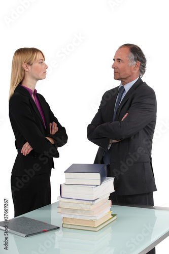 Photo: A disagreement A disagreement