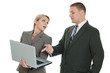 Photo: Business people with laptop Business people with laptop
