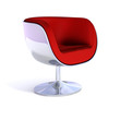 Red modern chair
