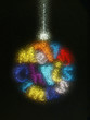 Christmas decoration with a concept of sugar.
