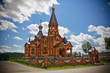 Sacred Ekaterina's very beautiful orthodox temple in Russia
