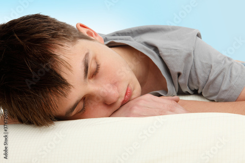 Photo: Sleeping teenager Sleeping teenager