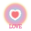 drew heart. Abstract love concept illustration. drew heart. Abstract love concept illustration.