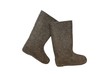 Russian felt boots
