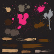 Vector: Color Splashes Set Color Splashes Set