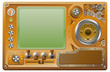 Steampunk grunge media player