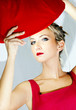 portrait of blonde girl