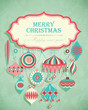 Funny Christmas postcard