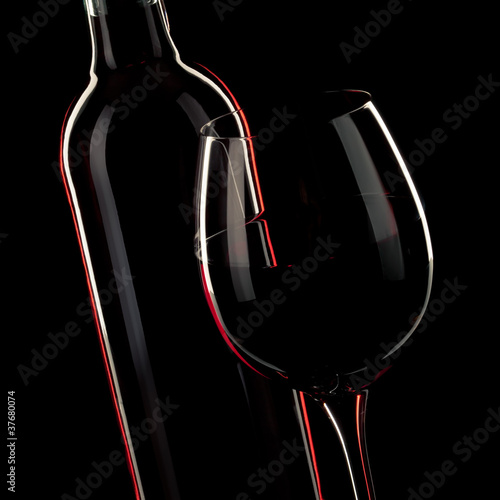 Foto: vin bouteille verre vin bouteille verre