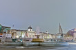 Trafalgar Square at London, England Trafalgar Square at London, England