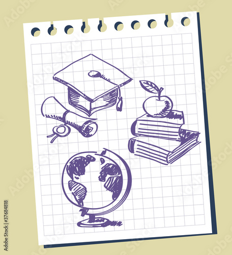 Vector: graduation background graduation background