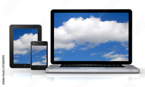 Illustration: cloud computing cloud computing