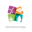 Logo alternative energy # Vector