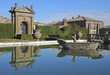 Square fountain in Villa Lante, Bagnaia - Viterbo