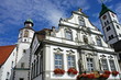 WANGEN im Allägäu mit Rathaus in der Mitte