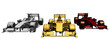 Golden Silver Bronze Race Car Vector 12