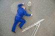 worker fell from a ladder