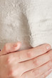 Photo: Covering mouth of mask Covering mouth of mask