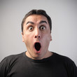 Surprised man
