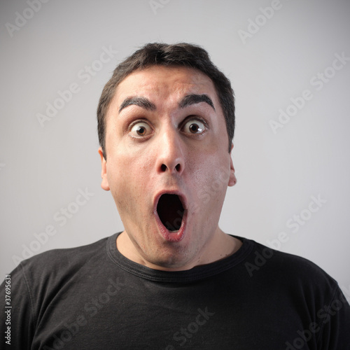 Foto: Surprised man Surprised man