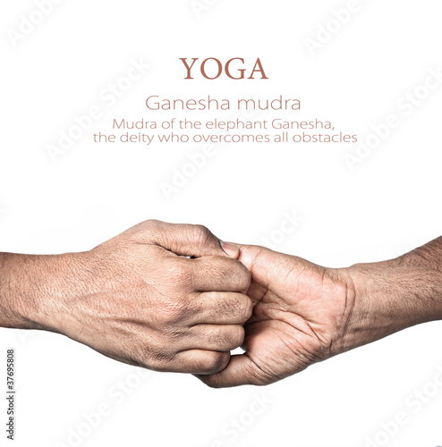 Photo: Yoga Ganesha mudra Yoga Ganesha mudra