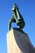 Statue de Leif Ericsson Ã  Reykjavik (Islande)