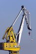 Yellow Crane In The Blue Sky
