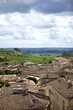 Saint-Emilion, France, village, vignoble, vignes, toits