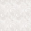 seamless flower paisley design background