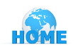 HOME in Front of he World