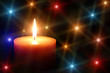 Christmas candle