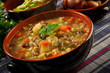 Minestrone - Soup with vegetable