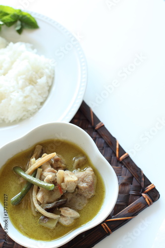 Photo: Thai cuisine, Green Curry Thai cuisine, Green Curry
