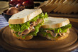 Sandwich with turkey