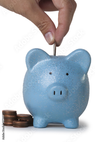 Photo: Saving money Saving money
