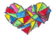 broken heart abstract concept broken heart abstract concept