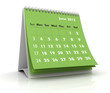 2012 calendar. June