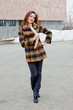 woman on a walk in the park