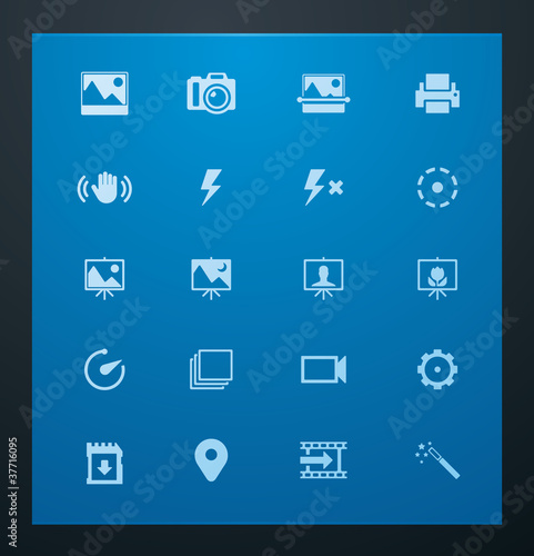 Vector: Universal glyphs 2. Photo set Universal glyphs 2. Photo set