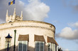 Parliament building Gothic architecture national flag Bridgetown